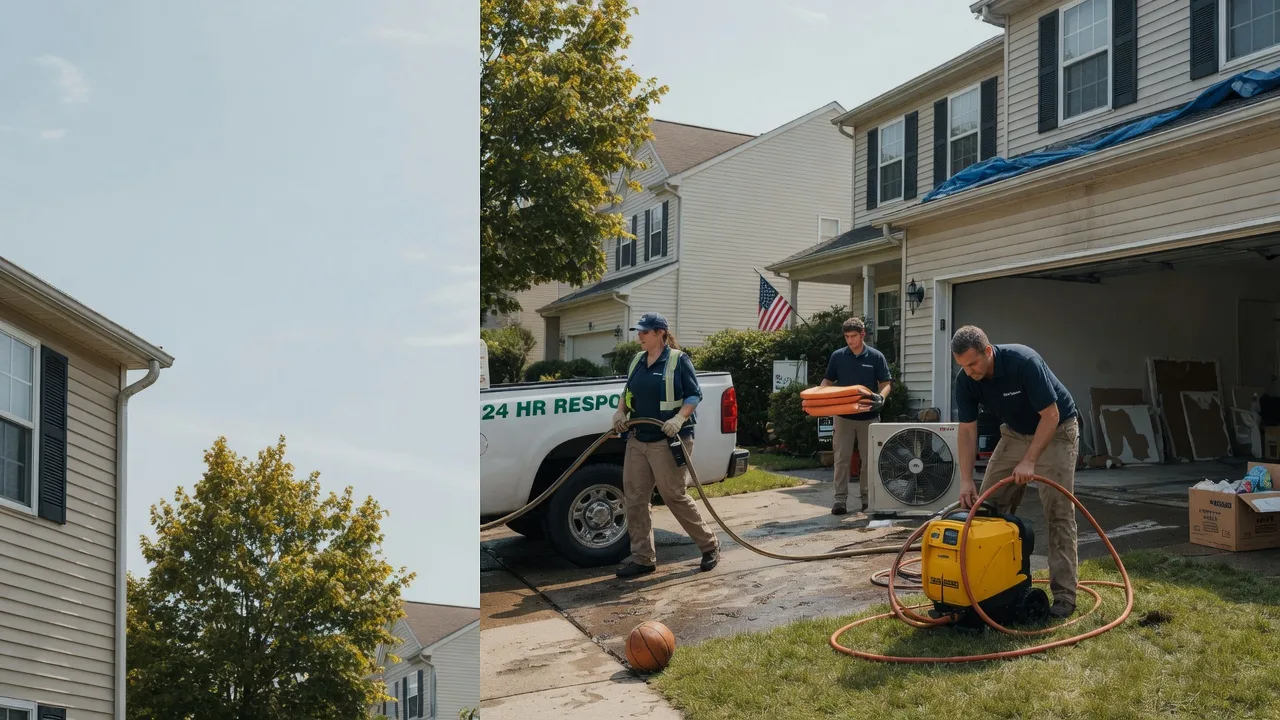 Emergency Water Damage Restoration in Charlotte Hall, MD near me
